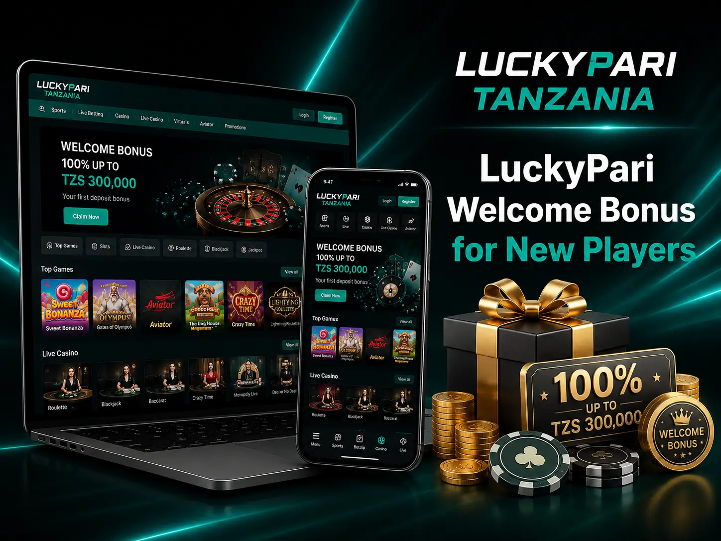 LuckyPari Welcome Bonus for New Players