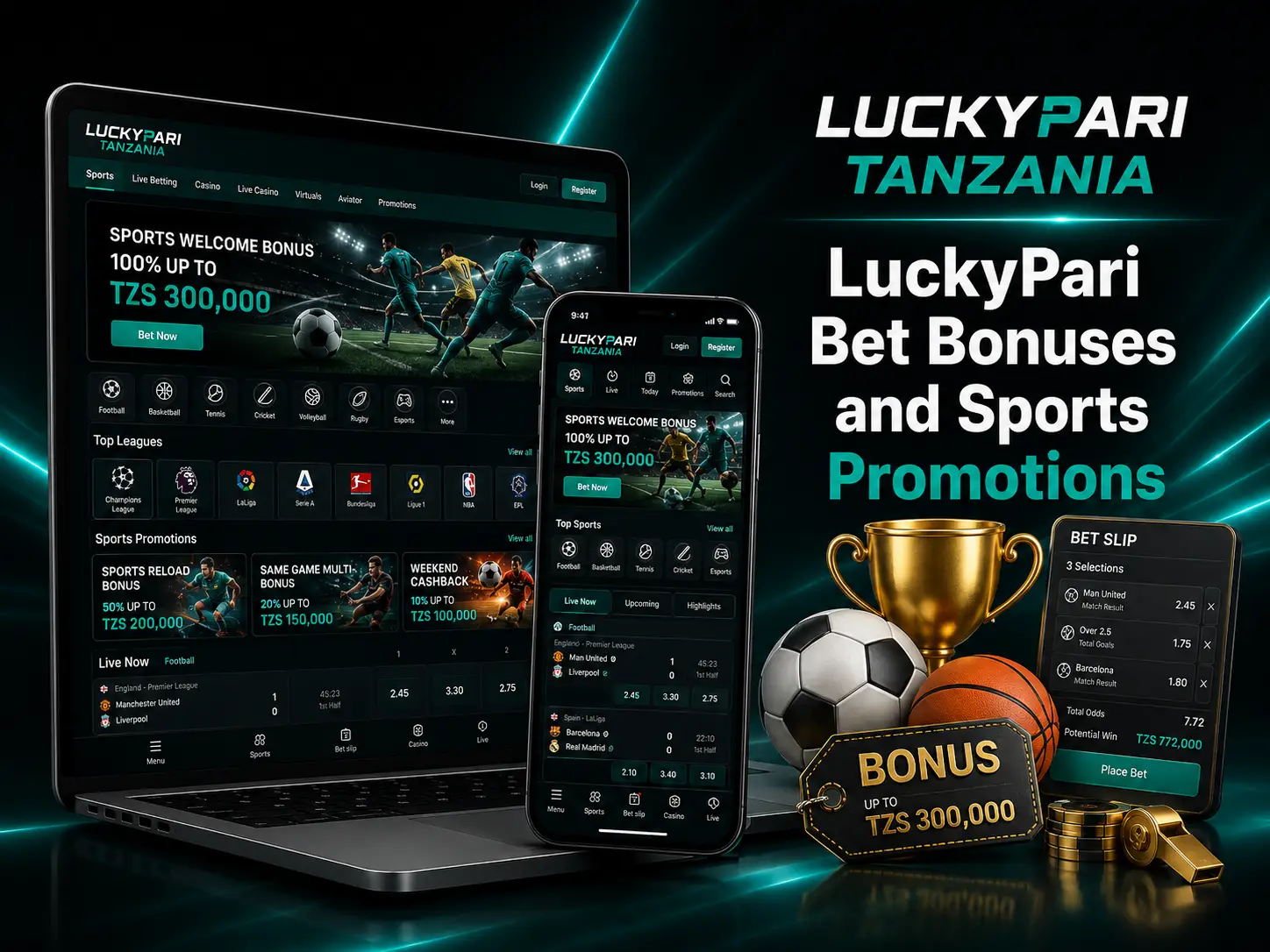 Lucky Pari Bet Bonuses and Sports Promotions